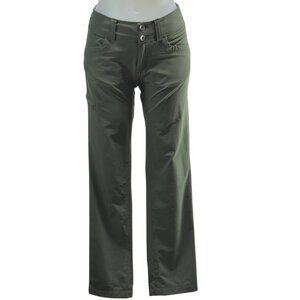 Marmot Women's Outdoor Pants Size 4 Green Nylon/Polyester  Waterproof